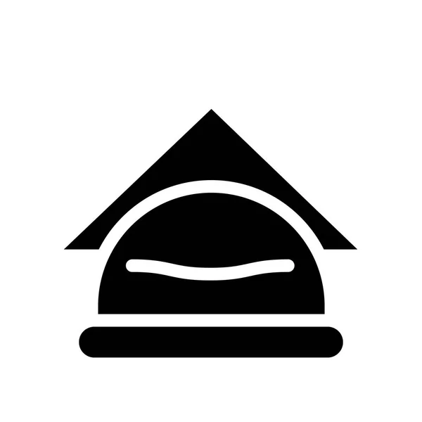 餐巾的图标 时尚的餐巾纸标志的概念 从酒店和餐厅集合的白色背景 适用于 Web 移动应用和打印媒体 — 图库矢量图片
