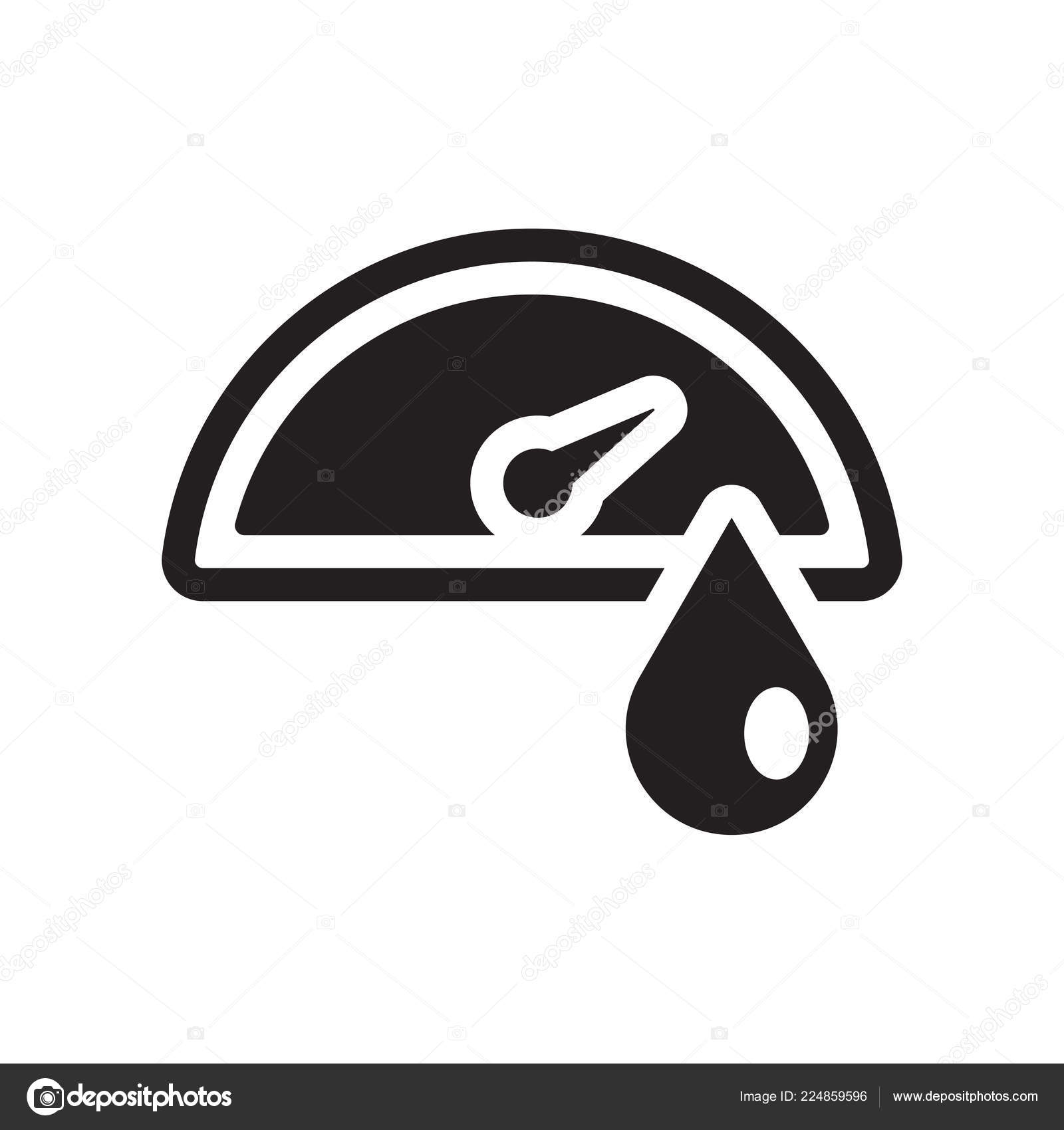 Hygrometer icon meteorology weather Royalty Free Vector