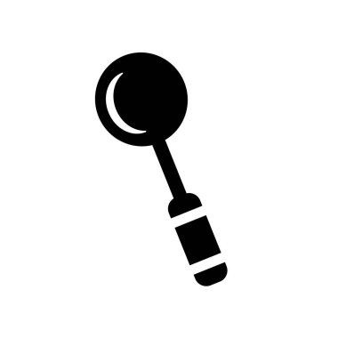 çorba kaşığı simgesi. Trendy çorba kaşığı logo kavram mutfak koleksiyonundan beyaz arka plan üzerinde. Web uygulamaları, mobil uygulamalar ve basılı medya kullanım için uygundur..