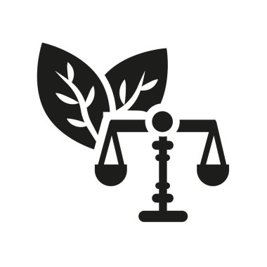 çevre hukuku simgesi. Modaya uygun çevre hukuku logo kavramı hukuk ve adalet koleksiyonundan beyaz arka plan üzerinde. Web uygulamaları, mobil uygulamalar ve basılı medya kullanım için uygundur..