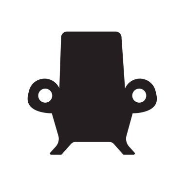 Lüks koltuk simge. Modaya uygun lüks koltuk logo kavramı Luxury Collection beyaz arka plan üzerinde. Web uygulamaları, mobil uygulamalar ve basılı medya kullanım için uygundur..