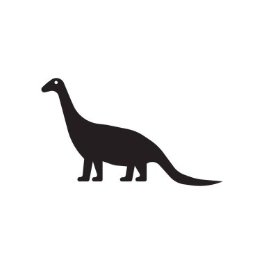 Dinozor simgesi. Trendy dinozor logo kavramı Müzesi koleksiyonundan beyaz arka plan üzerinde. Web uygulamaları, mobil uygulamalar ve basılı medya kullanım için uygundur..