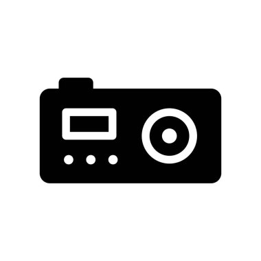 Su Resist kamera simgesi. Trendy Su Resist kamera logo kavramı deniz koleksiyonundan beyaz arka plan üzerinde. Web uygulamaları, mobil uygulamalar ve basılı medya kullanım için uygundur..