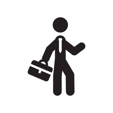 Executive Manager simgesi. Trendy icra müdürü logo kavramı insanların koleksiyonundan beyaz arka plan üzerinde. Web uygulamaları, mobil uygulamalar ve basılı medya kullanım için uygundur..