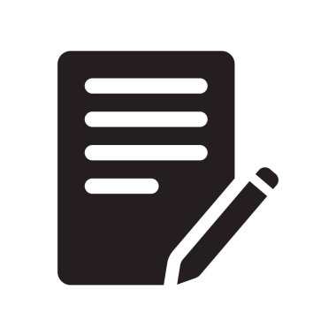 Anket simgesi. Popüler anket logo kavramı verimlilik koleksiyonundan beyaz arka plan üzerinde. Web uygulamaları, mobil uygulamalar ve basılı medya kullanım için uygundur..