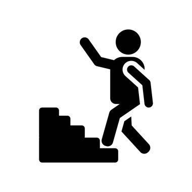 İnsanlar tırmanışı simgesi simgesi. Trendy insanlar tırmanma logo kavramı eğlence oyunları Collection beyaz arka plan üzerinde. Web uygulamaları, mobil uygulamalar ve basılı medya kullanım için uygundur..