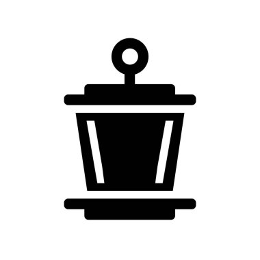 Arap fener simgesi. Trendy Arap fener logo kavramı din koleksiyonundan beyaz arka plan üzerinde. Web uygulamaları, mobil uygulamalar ve basılı medya kullanım için uygundur..