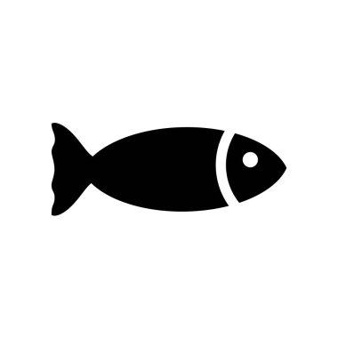 Eğimli balık simgesi. Modaya uygun eğimli balık logo kavramı din koleksiyonundan beyaz arka plan üzerinde. Web uygulamaları, mobil uygulamalar ve basılı medya kullanım için uygundur..