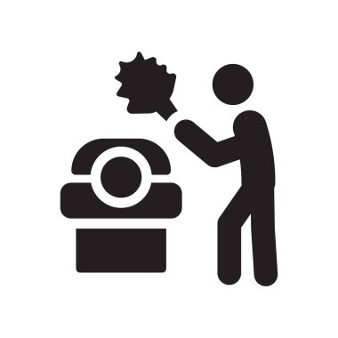 Birching simgesi. Trendy Birching logo kavramı sauna koleksiyonundan beyaz arka plan üzerinde. Web uygulamaları, mobil uygulamalar ve basılı medya kullanım için uygundur..