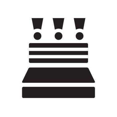 Işık stimülasyon simgesi. Modaya uygun ışık stimülasyon logo kavramı sauna koleksiyonundan beyaz arka plan üzerinde. Web uygulamaları, mobil uygulamalar ve basılı medya kullanım için uygundur..