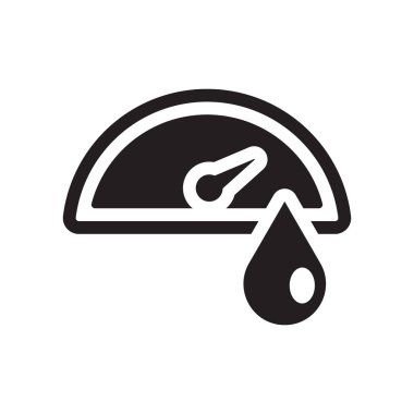 Higrometre simgesi. Trendy Higrometre logo kavramı sauna koleksiyonundan beyaz arka plan üzerinde. Web uygulamaları, mobil uygulamalar ve basılı medya kullanım için uygundur..
