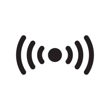 Sensör simgesi. Trendy sensör logo kavramı smarthome koleksiyonundan beyaz arka plan üzerinde. Web uygulamaları, mobil uygulamalar ve basılı medya kullanım için uygundur..