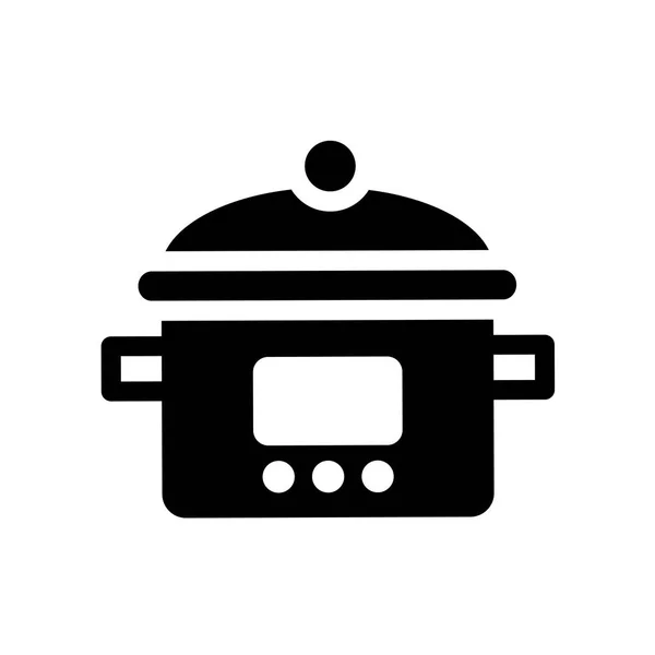 Hayır Simgesi Trendy Hayır Logosu Kavram Mutfak Koleksiyonundan Beyaz Arka — Stok Vektör