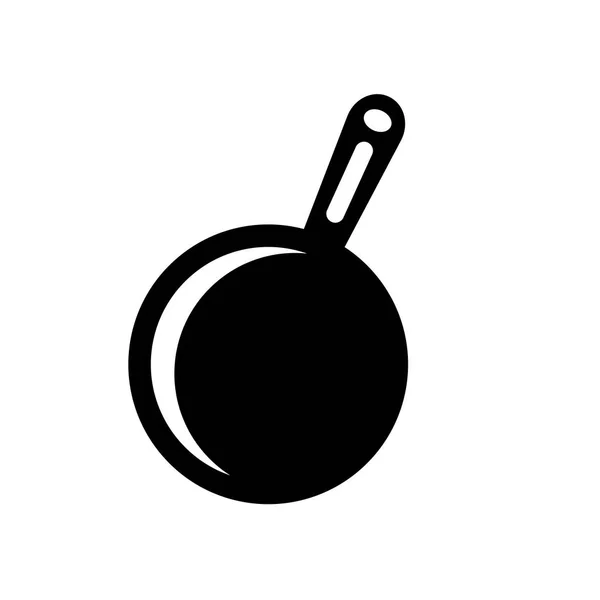 Значок Сковороди Модна Концепція Логотипу Сковороди Білому Тлі Колекції Кухні — стоковий вектор
