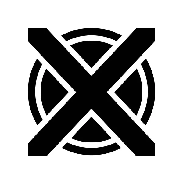 Ikona Nie Ustanie Modny Nie Zatrzymywania Koncepcja Logo Białym Tle — Wektor stockowy