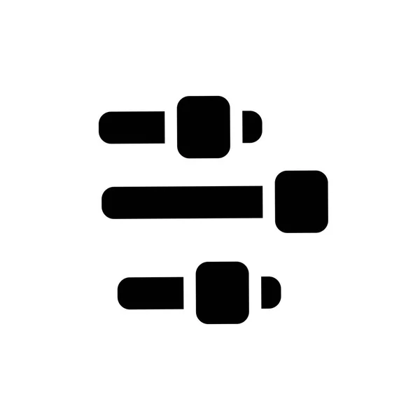 Icono Del Mezclador Sonido Concepto Logotipo Del Mezclador Sonido Moda — Vector de stock