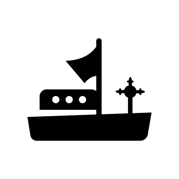 Zámořské Ikona Koncept Módní Zámořské Loga Bílém Pozadí Námořních Kolekce — Stockový vektor
