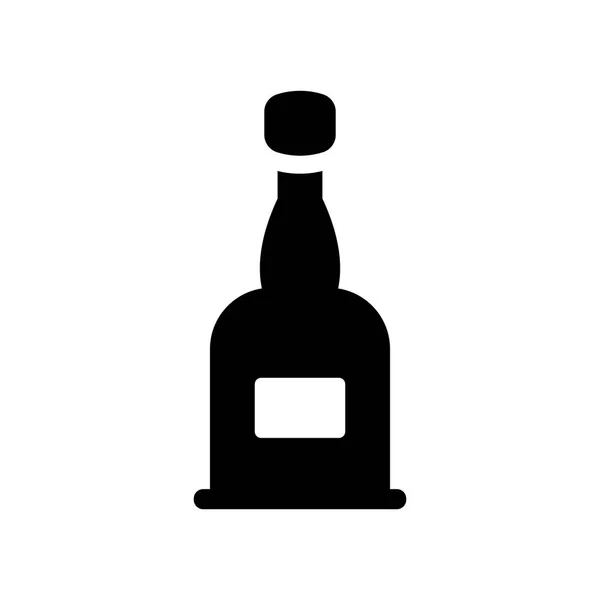 Icono Whisky Concepto Logo Trendy Whisky Sobre Fondo Blanco Colección — Archivo Imágenes Vectoriales