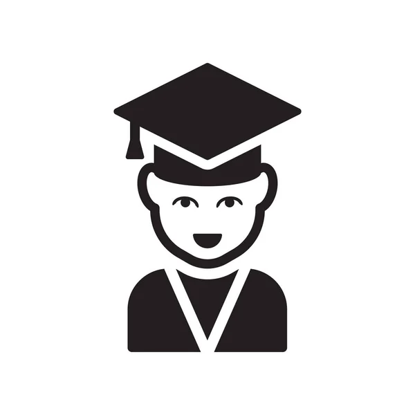 Icône Graduée Trendy Graduated Logo Concept Sur Fond Blanc Collection — Image vectorielle