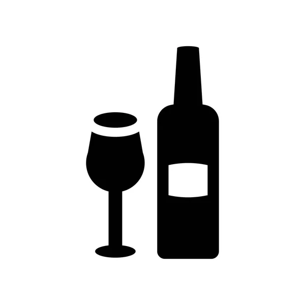 Icono Del Vino Hebreo Concepto Logotipo Trendy Hebrew Wine Sobre — Archivo Imágenes Vectoriales