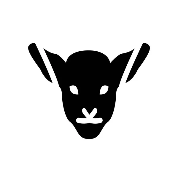 Агнець Божий Значок Модний Агнець Божий Логотип Концепція Білому Тлі — стоковий вектор