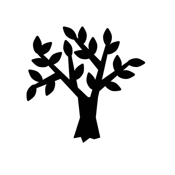 Icona Dell Albero Della Vita Trendy Tree Life Logo Concept — Vettoriale Stock