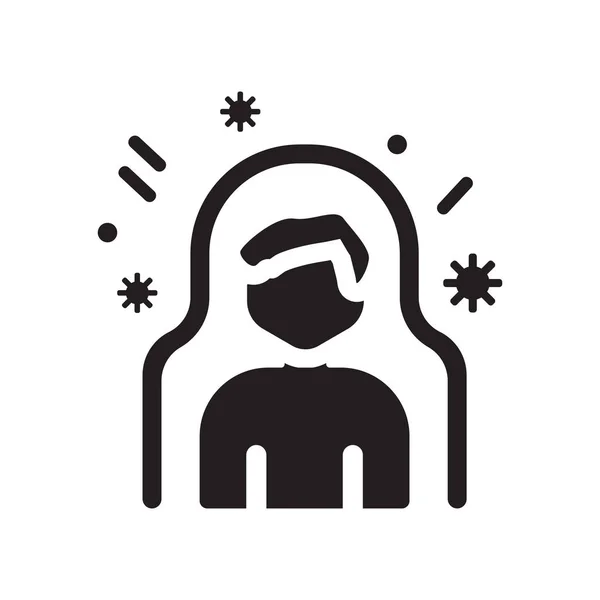 Icono Del Sistema Inmunológico Concepto Logotipo Del Sistema Inmunológico Moda — Vector de stock