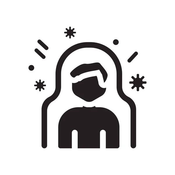 Bağışıklık sistem kutsal kişilerin resmi. Trendy bağışıklık sistemi logosu kavramı sauna koleksiyonundan beyaz arka plan üzerinde. Web uygulamaları, mobil uygulamalar ve basılı medya kullanım için uygundur..