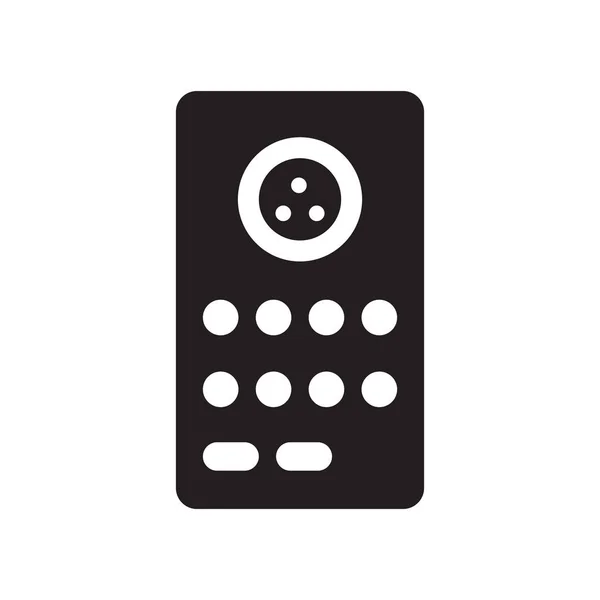 Icona Dell Interfono Trendy Concetto Del Logo Intercom Sfondo Bianco — Vettoriale Stock
