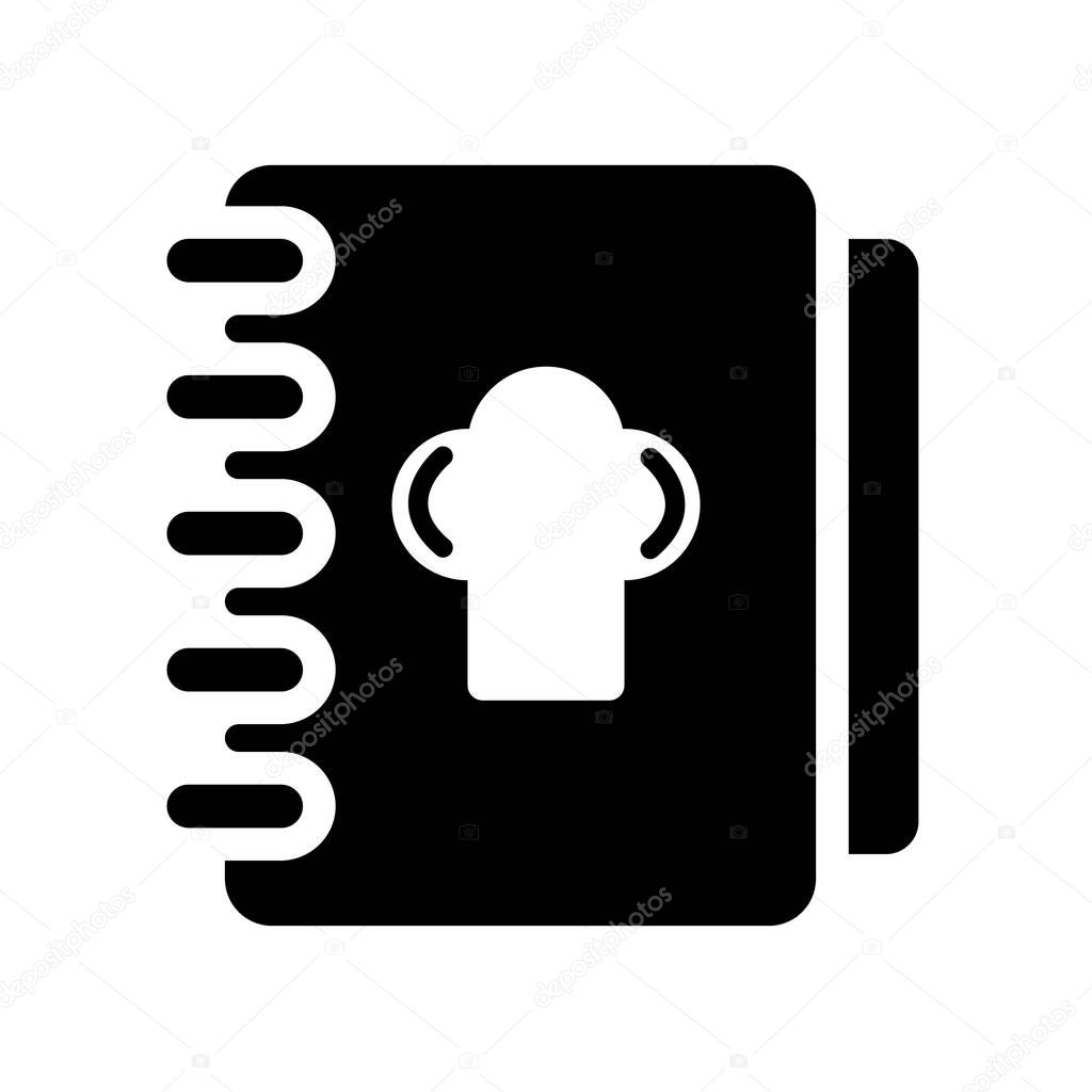 Recipe icon. Trendy Recipe logo concept on white background from kitchen collection. Suitable for use on web apps, mobile apps and print media.