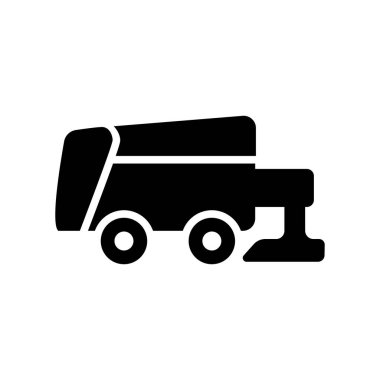Zamboni simgesi. Trendy Zamboni logo kavramı ulaşım koleksiyonundan beyaz arka plan üzerinde. Web uygulamaları, mobil uygulamalar ve basılı medya kullanım için uygundur..