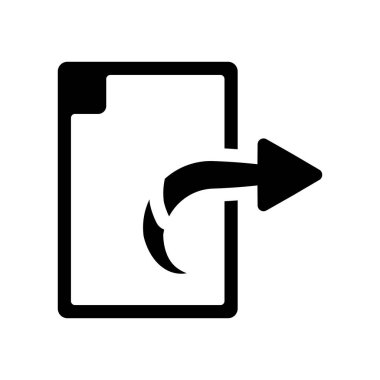 Dışa Aktar simgesini. Kullanıcı arayüzü ve Web gezinti koleksiyonundan beyaz arka plan üzerinde trendy ihracat logo kavramı. Web uygulamaları, mobil uygulamalar ve basılı medya kullanım için uygundur..