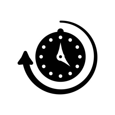 Tarihi simgesi. Kullanıcı arayüzü ve Web gezinti koleksiyonundan beyaz arka plan üzerinde trendy tarihi logo kavramı. Web uygulamaları, mobil uygulamalar ve basılı medya kullanım için uygundur..