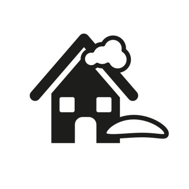 düzensiz sis simgesi. Trendy düzensiz sis logo kavramı hava koleksiyonundan beyaz arka plan üzerinde. Web uygulamaları, mobil uygulamalar ve basılı medya kullanım için uygundur..