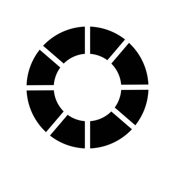 Ikona Straży Życia Modne Życie Straży Koncepcja Logo Białym Tle — Wektor stockowy