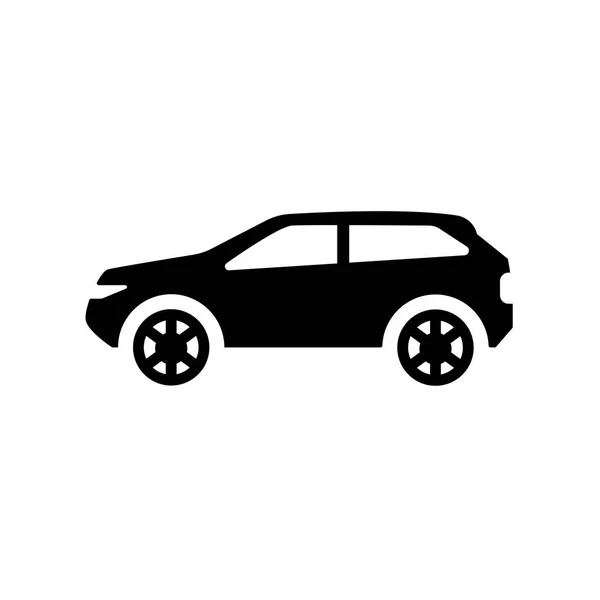 Ikon Mobil Konsep Logo Trendy Automobile Pada Latar Belakang Putih - Stok Vektor