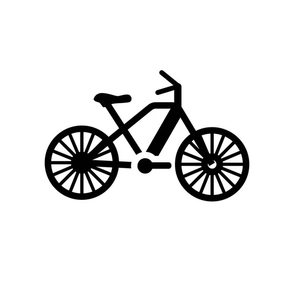 Icona Della Bicicletta Trendy Concetto Logo Bicicletta Sfondo Bianco Della — Vettoriale Stock