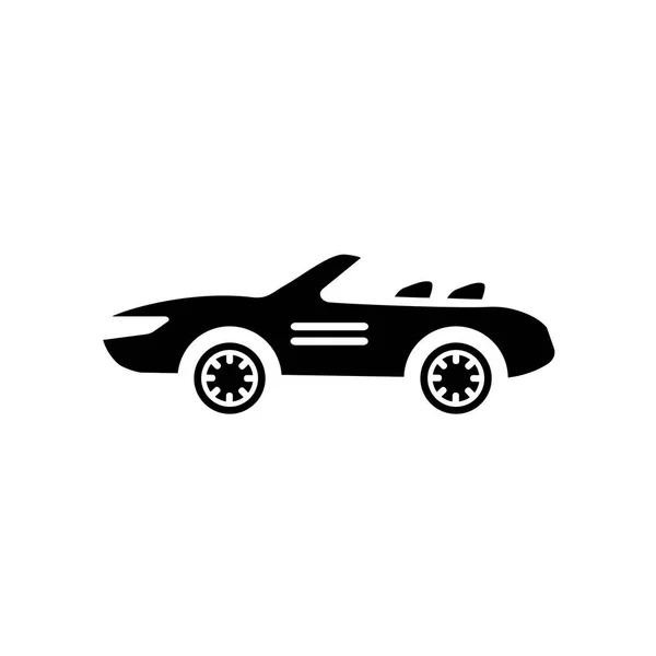 Cabriolet Pictogram Trendy Cabriolet Logo Concept Witte Achtergrond Uit Vervoer — Stockvector