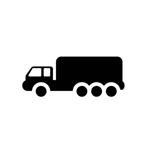 Icono Camión Concepto Logotipo Trendy Lorry Sobre Fondo Blanco Colección — Vector de stock