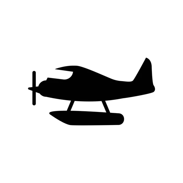 Wasserflugzeug Symbol Trendiges Wasserflugzeug Logo Konzept Auf Weißem Hintergrund Aus — Stockvektor