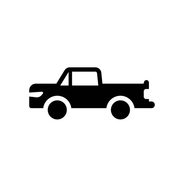 Ícone Recolha Trendy Pickup Logo Concept White Background Transportation Collection — Vetor de Stock