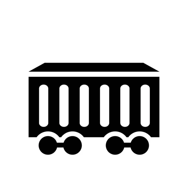 Vagn Ikonen Trendig Vagn Logotyp Koncept Vit Bakgrund Från Transport — Stock vektor