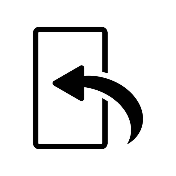Zurück Symbol Trendiges Back Logo Konzept Auf Weißem Hintergrund Aus — Stockvektor
