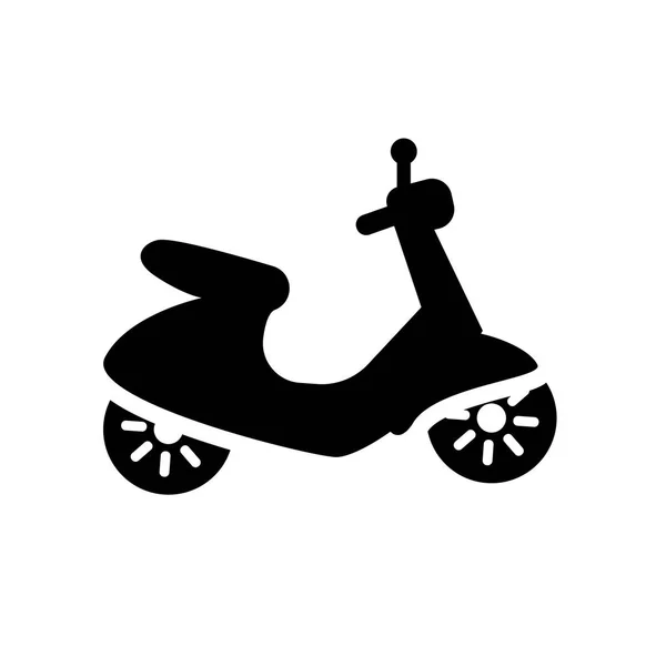 Vespa Simgesi Trendy Vespa Logo Kavramı Ulaşım Koleksiyonundan Beyaz Arka — Stok Vektör