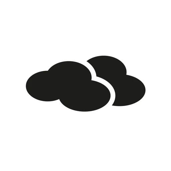 Ikona Chmury Modny Chmury Koncepcja Logo Białym Tle Kolekcji Pogoda — Wektor stockowy