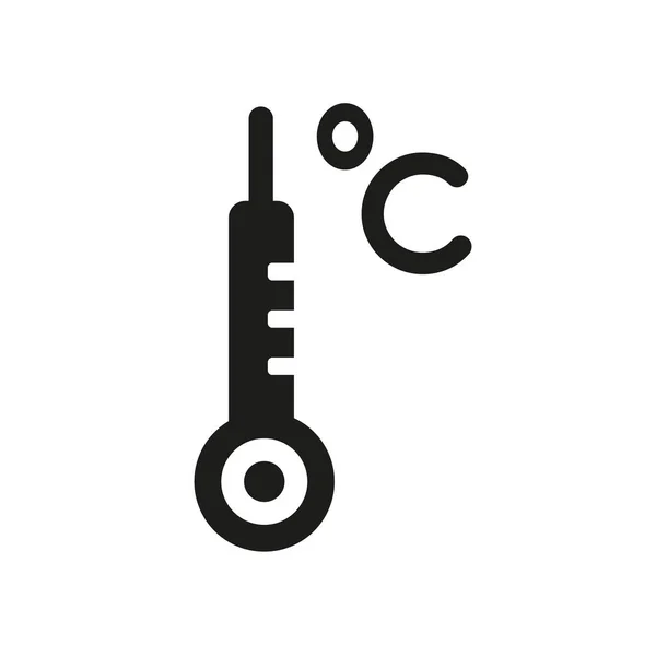 Celsius Pictogram Trendy Celsius Logo Concept Witte Achtergrond Uit Collectie — Stockvector