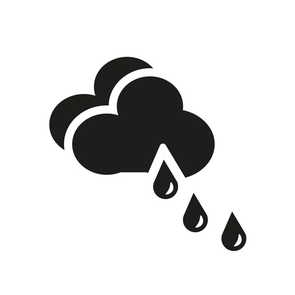 天気アイコンを振りかける トレンディな振りかける天気ロゴのコンセプト天気コレクションから白い背景の上 Web アプリ 携帯アプリ 印刷媒体での使用に適しています — ストックベクタ