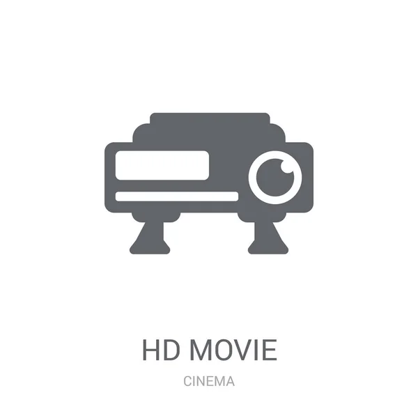 Filmpictogram Trendy Movie Logo Concept Witte Achtergrond Uit Cinema Collectie — Stockvector