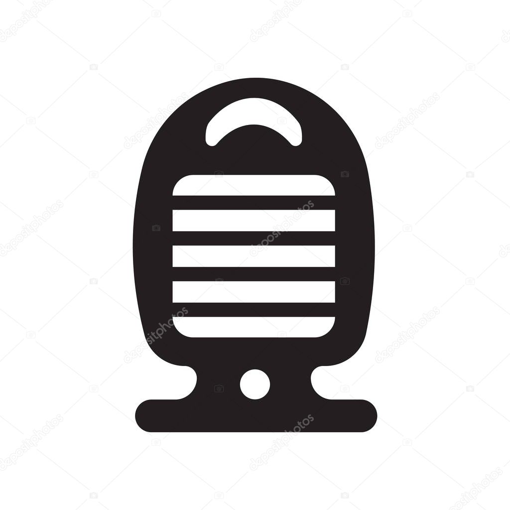Electric heater icon. Trendy Electric heater logo concept on white background from Winter collection. Suitable for use on web apps, mobile apps and print media.