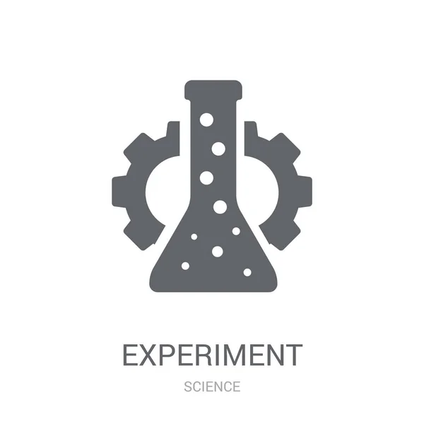 Icône Expérience Concept Logo Trendy Experiment Sur Fond Blanc Collection — Image vectorielle